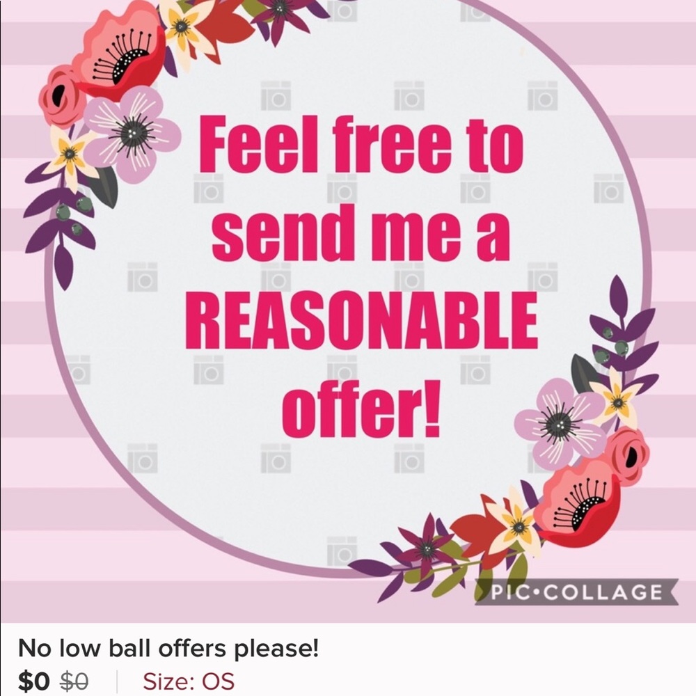 Don’t wait for me to make an offer! You make it!